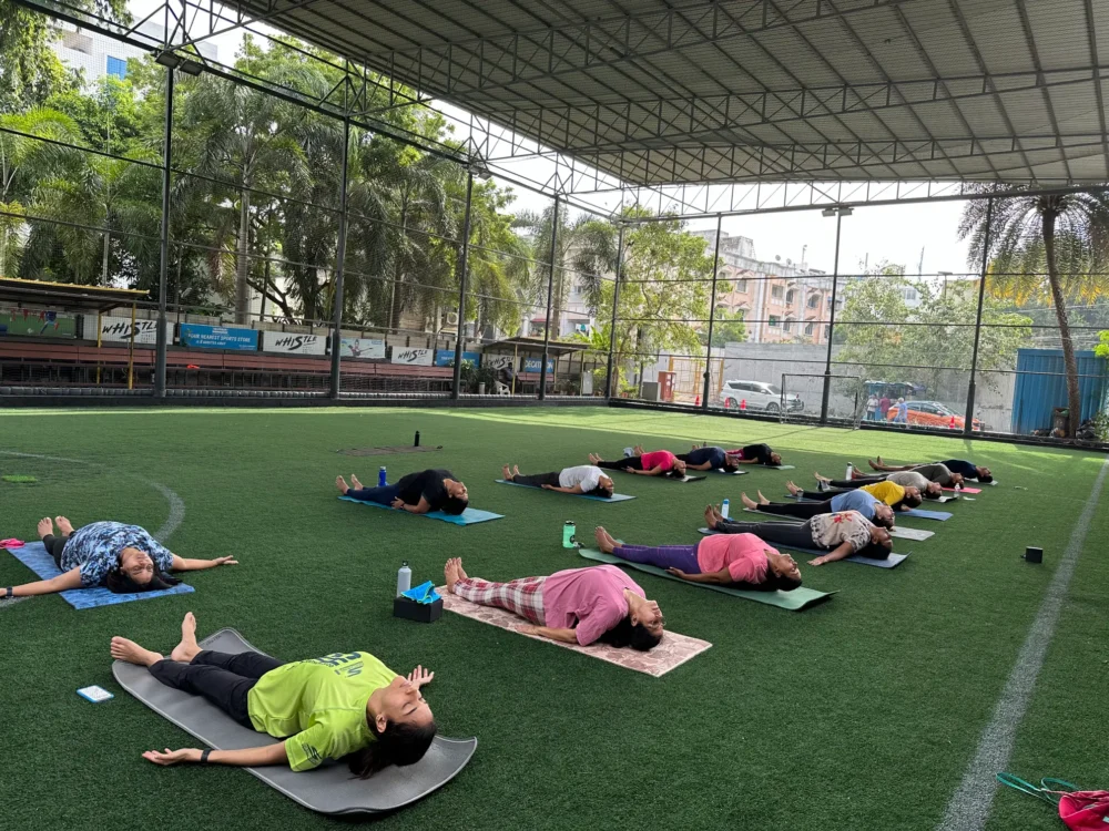 Outdoor Yoga in Besant Nagar 2025